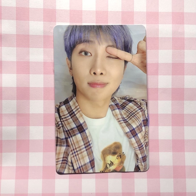 Ảnh thẻ Nam Joon BTS card Pre BE chính hãng