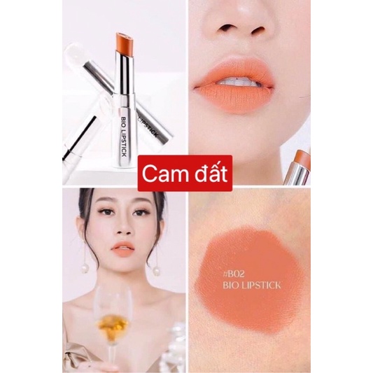 Son Lì Bio Lipstick 7 Màu Tươi Trẻ - Dưỡng Ẩm, Mềm Môi 3.5g