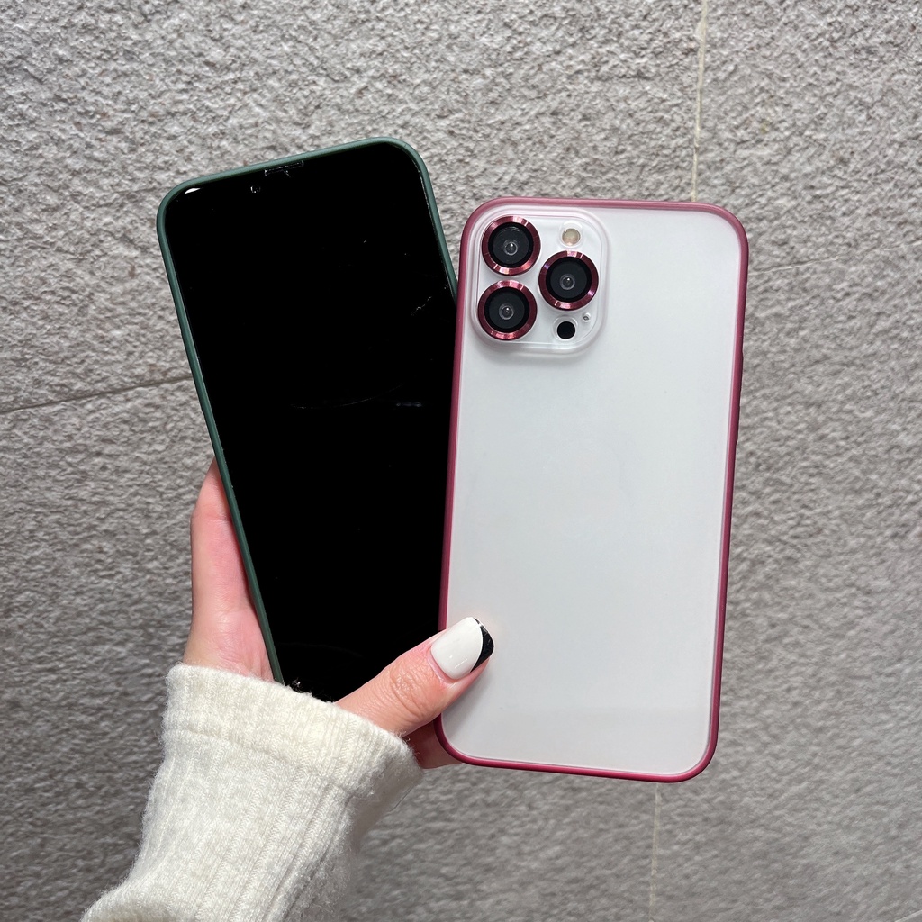 Ốp Điện Thoại Mạ Viền Sang Trọng Chất Lượng Cao Cho iPhone 12 11 pro max 13 pro max 12pro 13pro 11pro