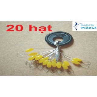 hạt chặn phao câu cá combo 5 gói - 063
