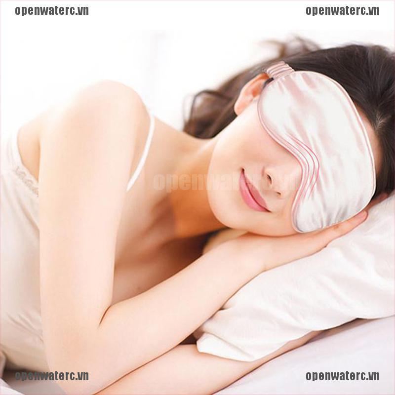 Opc Miếng Bịt Mắt Ngủ Hai Mặt Bằng Lụa Nguyên Chất Giúp Chăm Sóc Sức Khỏ