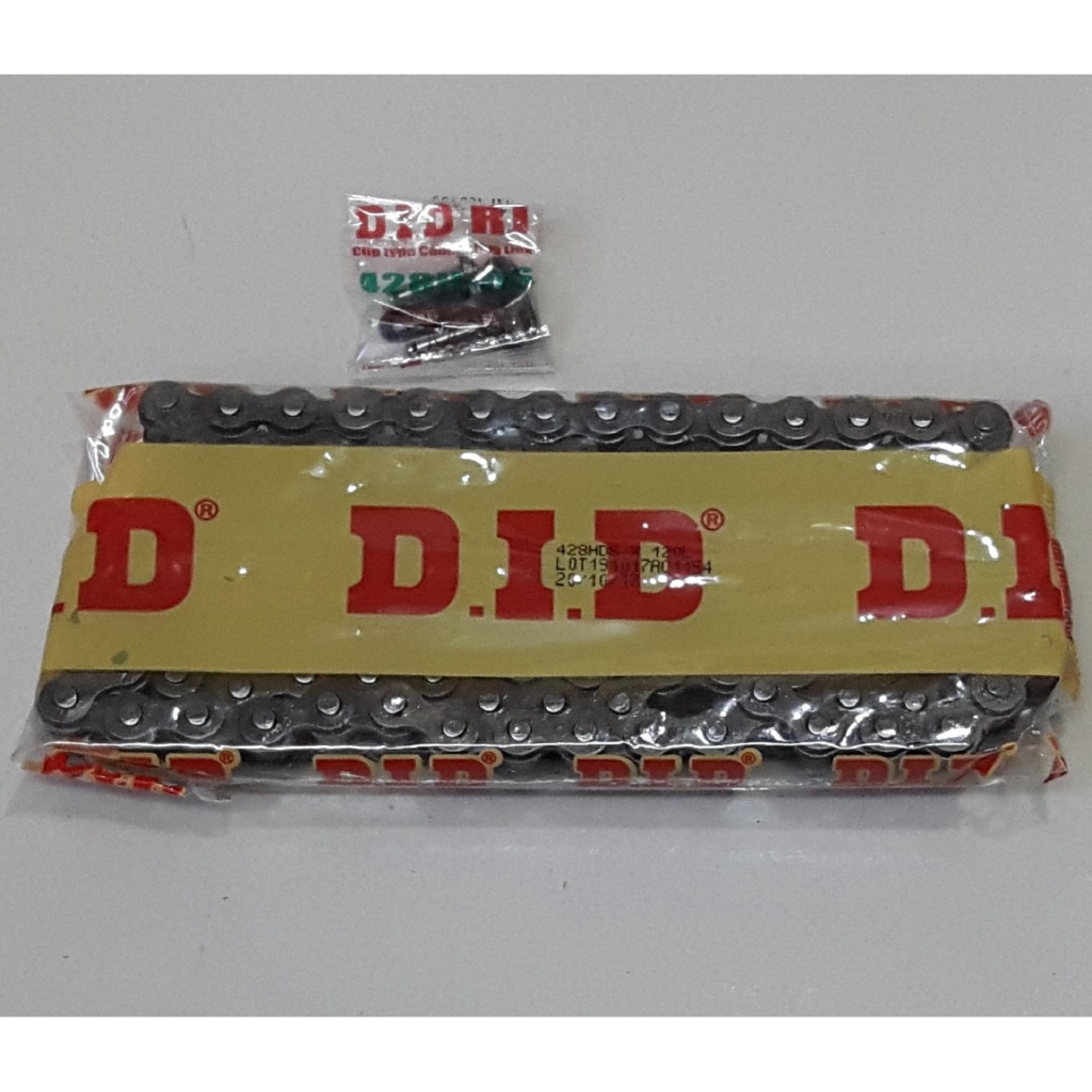 Bộ Sên Nhông Dĩa DID Black 15x44-120L WINNER 150 - Made in Thailand.