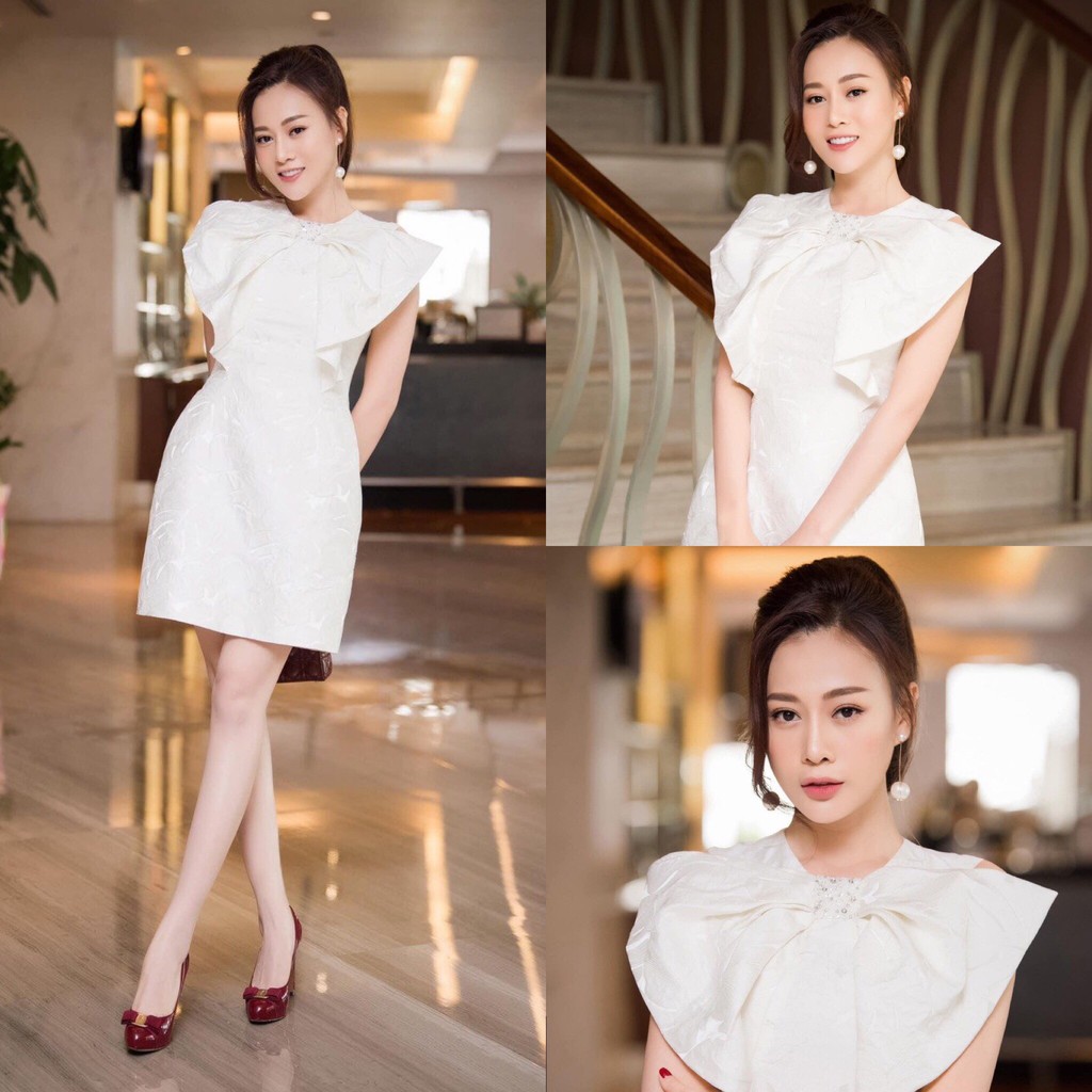 Đầm chữ A thiết kế nữ tính cao cấp