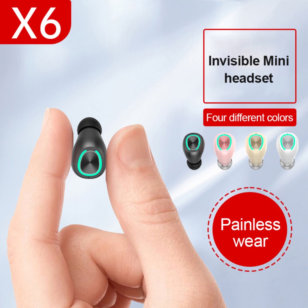 Tai nghe Bluetooth mini Tai nghe nhạc Tai nghe đơn trong tai Tai nghe không dây Tai nghe Tws di động cho Tai nghe không dây Xiaomi HuaweiTWS Tai nghe Bluetooth vô hình Mini Tenky