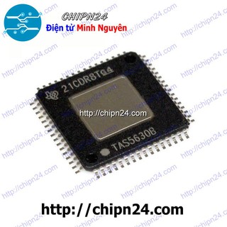 [1 con] (sop) ic dán tas5630b htqfp-64 (4 hàng chân) (smd) (tas5630 tas5630bphdr class d hifi 300w)