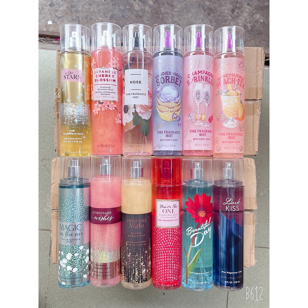 Xịt body mist Bath and body works - 236ml