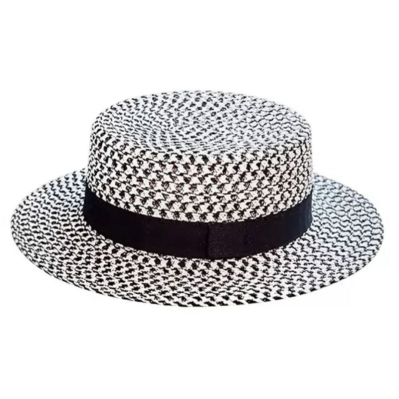 Nón rộng vành đi biển Mũ fedora vành nhỏ Kiểu cách sang chảnh
