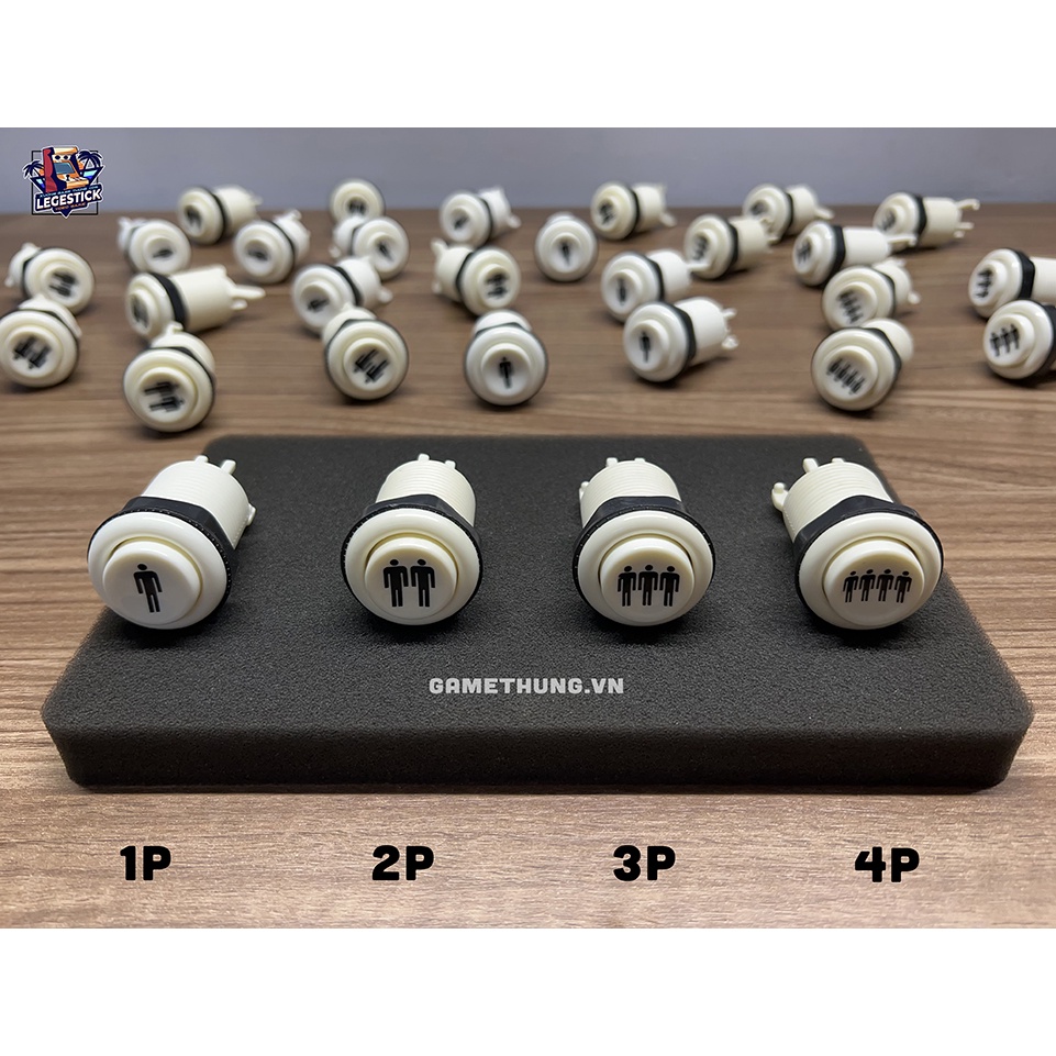 Nút P1 P2 P3 P4 | Linh Kiện Máy Game Thùng