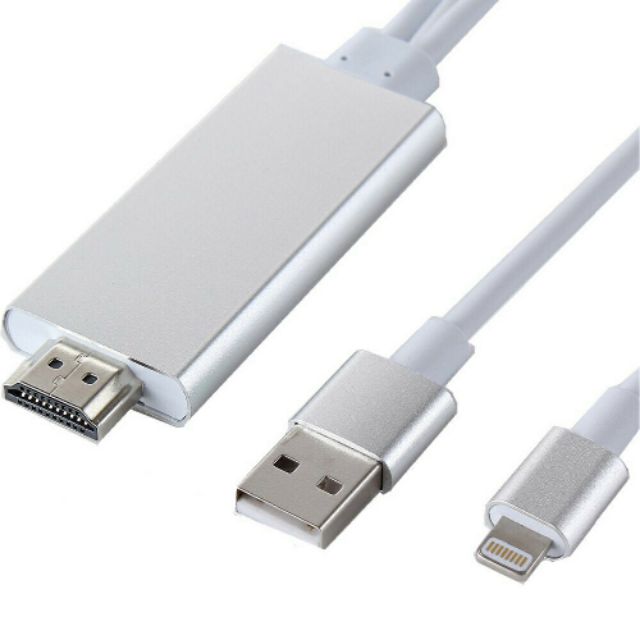 Cáp HDMI cho Iphone, Ipad - Trắng