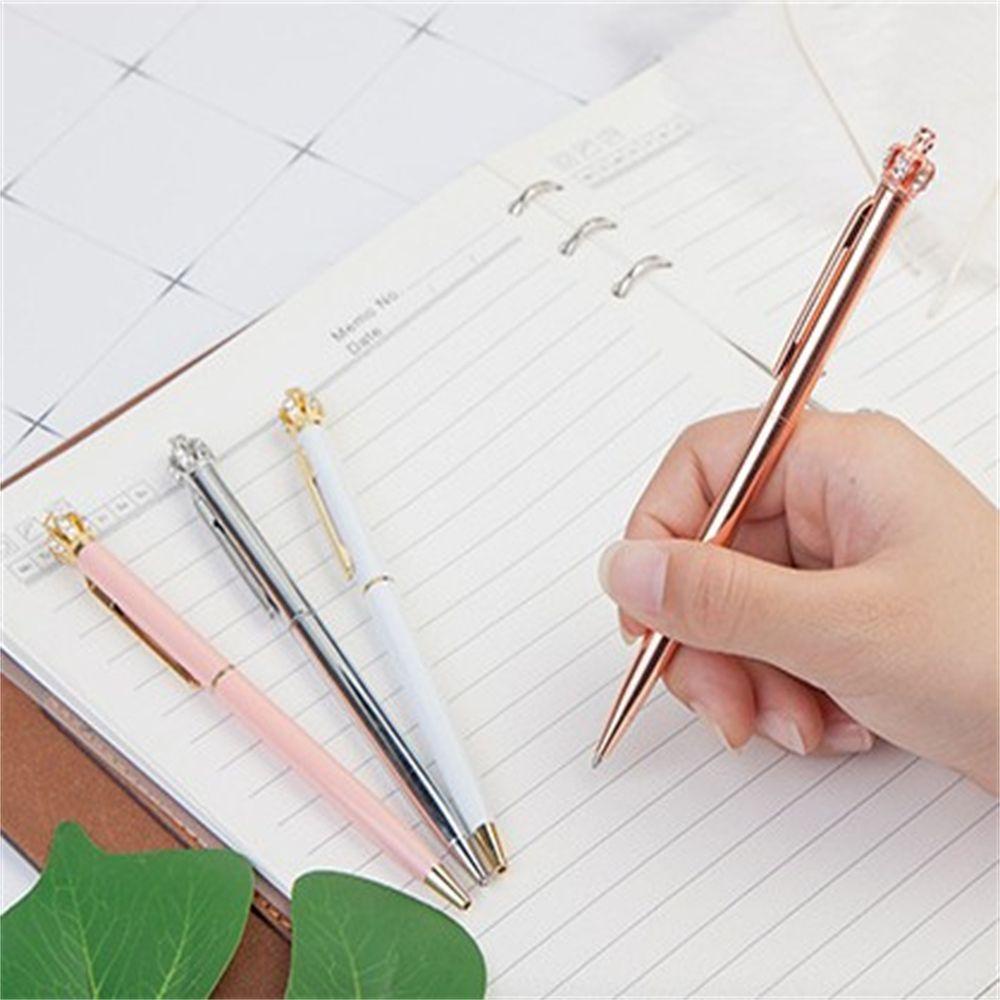 Bút Bi Hình Vương Miện Siêu Bền Dùng Làm Quà Tặng Cho Học Sinh / Văn Phòng