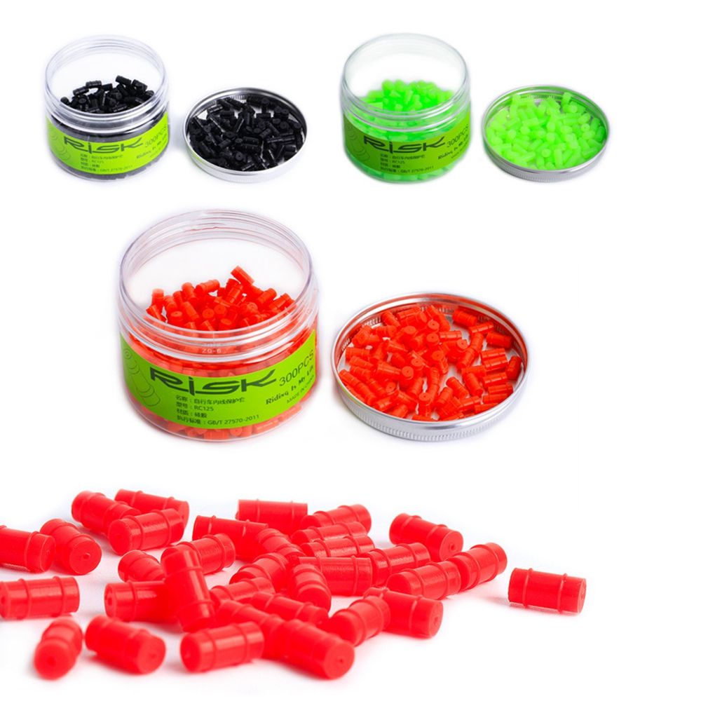 Set 10 Vòng Silicon Siêu Nhẹ Bảo Vệ Dây Cáp Xe Đạp MTB Chất Lượng Cao Nhiều Màu Sắc