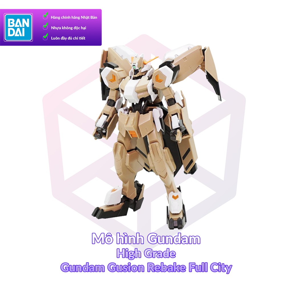 Mô hình Gundam Bandai HG 023 Gundam Gusion Rebake Full City 1/144 IBO [GDB] [BHG]