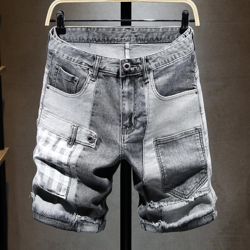 Quần Short Jean Dáng Suông Năng Động Hợp Thời Trang Cho Nam