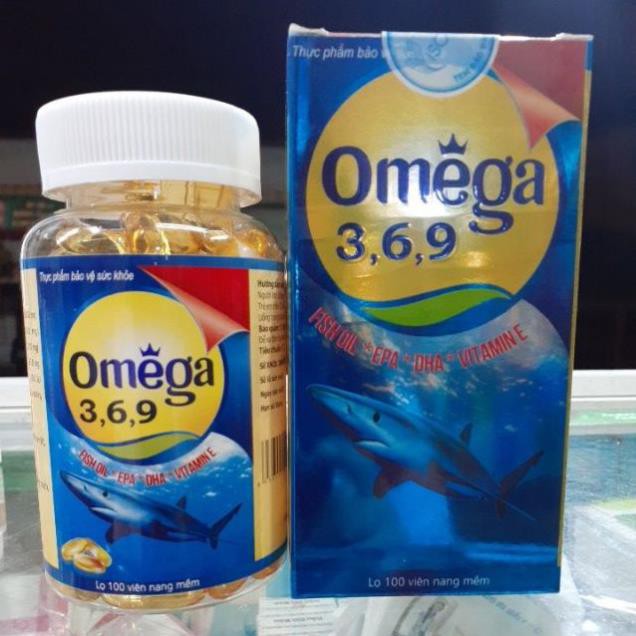 OMEGA 369  lọ 100 viên nang mềm