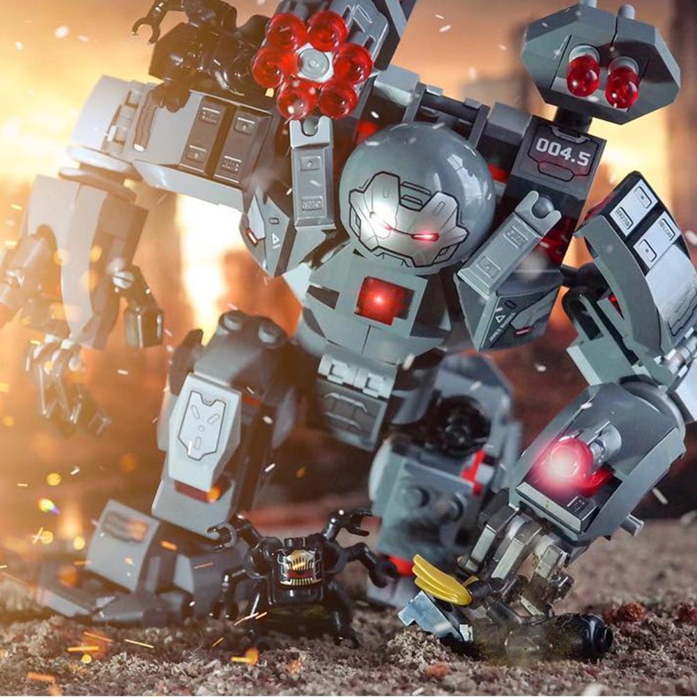 Xếp hình lego AvengemT4 - IRONE MAN Đại Chiến