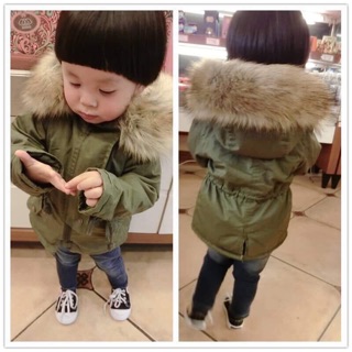 Áo parka cho bé