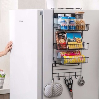 Giá treo đồ tiện lợi chất lượng ☏❀Giá đựng đồ treo tủ lạnh đa năng tiện dụng