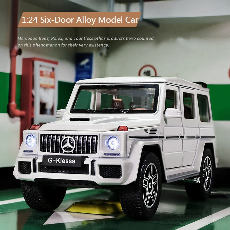 Mô Hình Xe Ô Tô Benz G63 Tỉ Lệ 1: 32 Cao Cấp