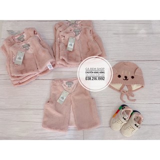 Áo gile lông bé 3-14kg