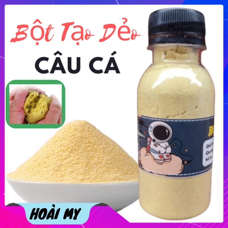 Bột Tạo Dẻo Pha Mồi Câu Cá giúp liên kết mồi câu với nhau...-Đồ Câu DHS