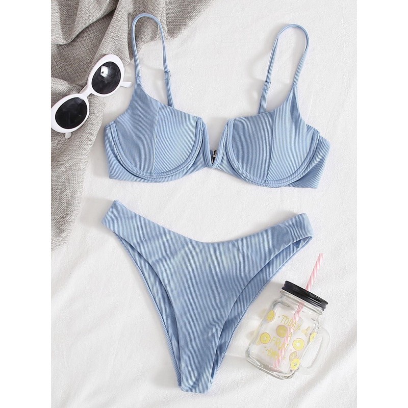 Set bikini 2 mảnh có gọng trơn | BigBuy360 - bigbuy360.vn