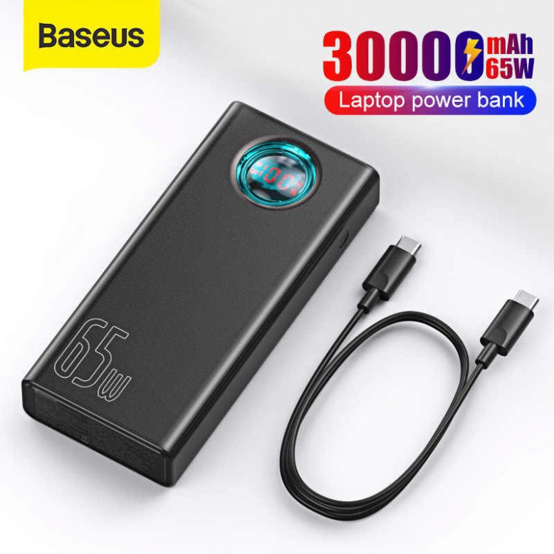 Sạc dự phòng Baseus 30000mAh 65W Power Bank