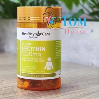 (Có tem chemist) đậu nành lecithin 1200mg úc