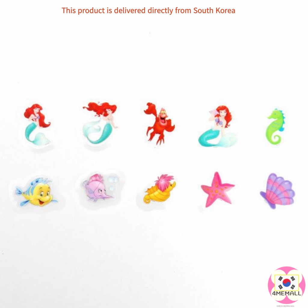 DAISO Bộ 60P Miếng Dán Trong Suốt Hình Công Chúa Disney Dùng Trang Trí Nhật Ký