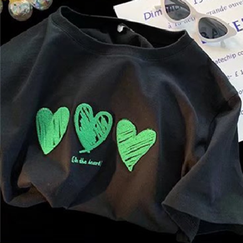 Áo Thun Tay Ngắn Cổ Tròn Dáng Rộng In Chữ Phong Cách Nhật Bản Thời Trang Mùa Hè Cho Nam Size M-5XL