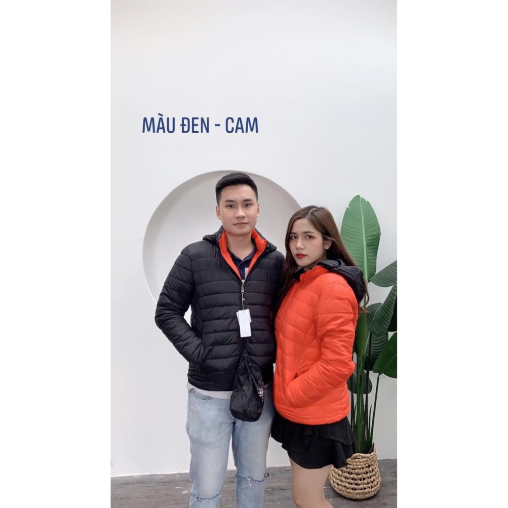 Áo Phao - Áo phao nam nữ lông vũ 2 mặt có mũ siêu nhẹ, siêu ấm, hàng chất lượng cao mẫu hot 2022