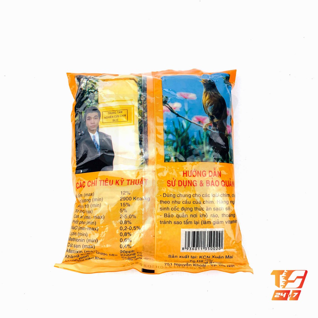 Cám Trứng Ba Vì (Tem) 500g - Thức Ăn Chim