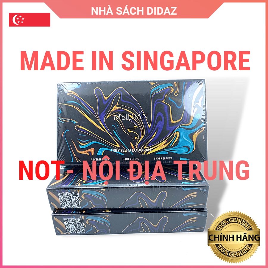 Nước hoa khô sáp nam nữ chính hãng MEDIAN - HÀNG SINGAPORE - hương thơm dịu nhẹ, lưu hương, lôi cuốn NHK09