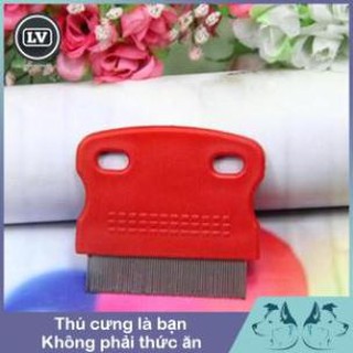 Lược chải ve rận bọ chét lông chó mèo