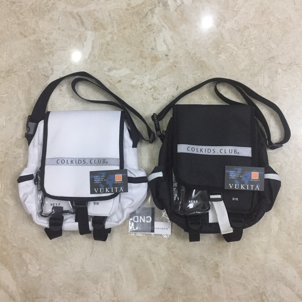 Túi đeo chéo ss2 Colkids CND có phản quang (tặng full tag + giấy thơm) (Vukita157)