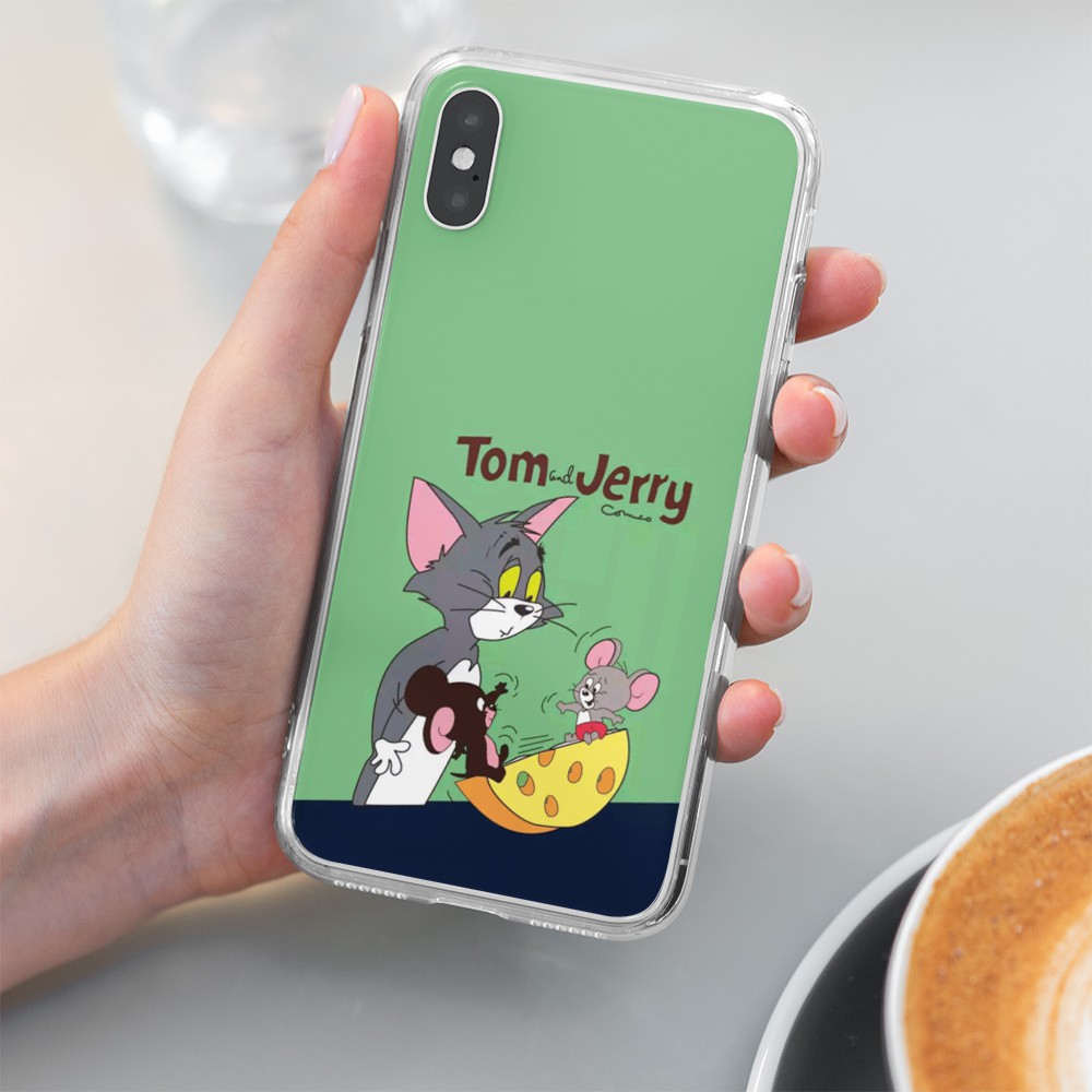 Ốp Lưng In Hình Tom Và Jerry Xinh Xắn Cho Oppo Reno 2 Reno 2f 2z Reno 3 Pro Reno 4 Pro Reno 10xzo Oppo R11 Plus