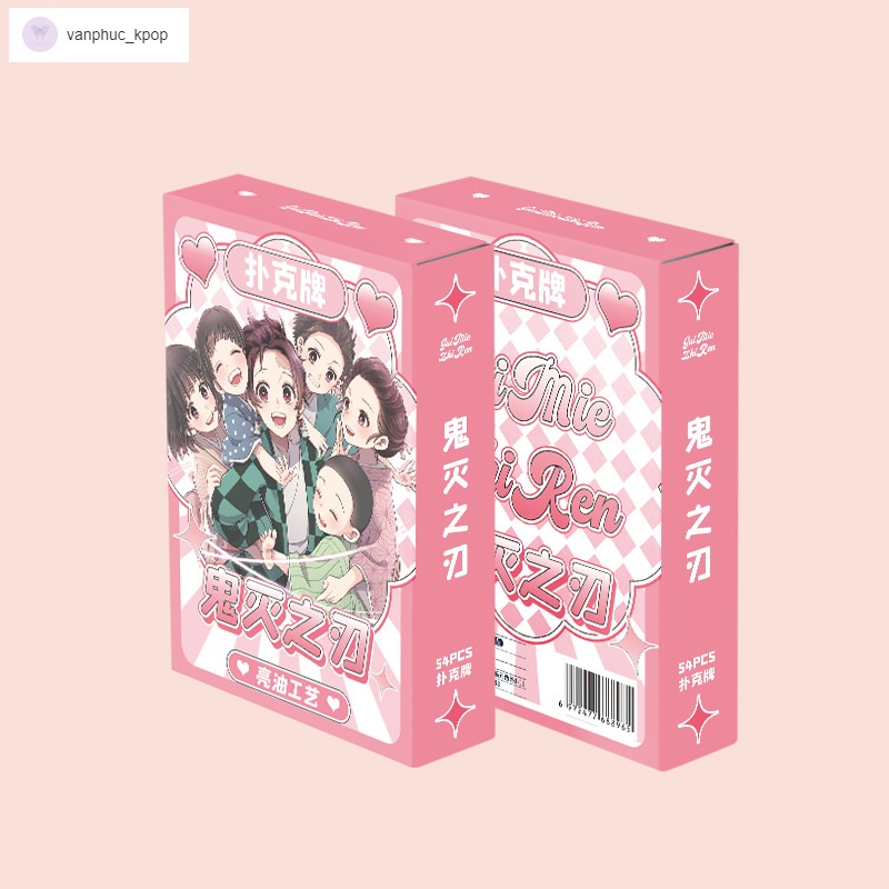 Thanh Gươm Diệt Quỷ | Bộ bài tây 54 Lá / có hình/video thật