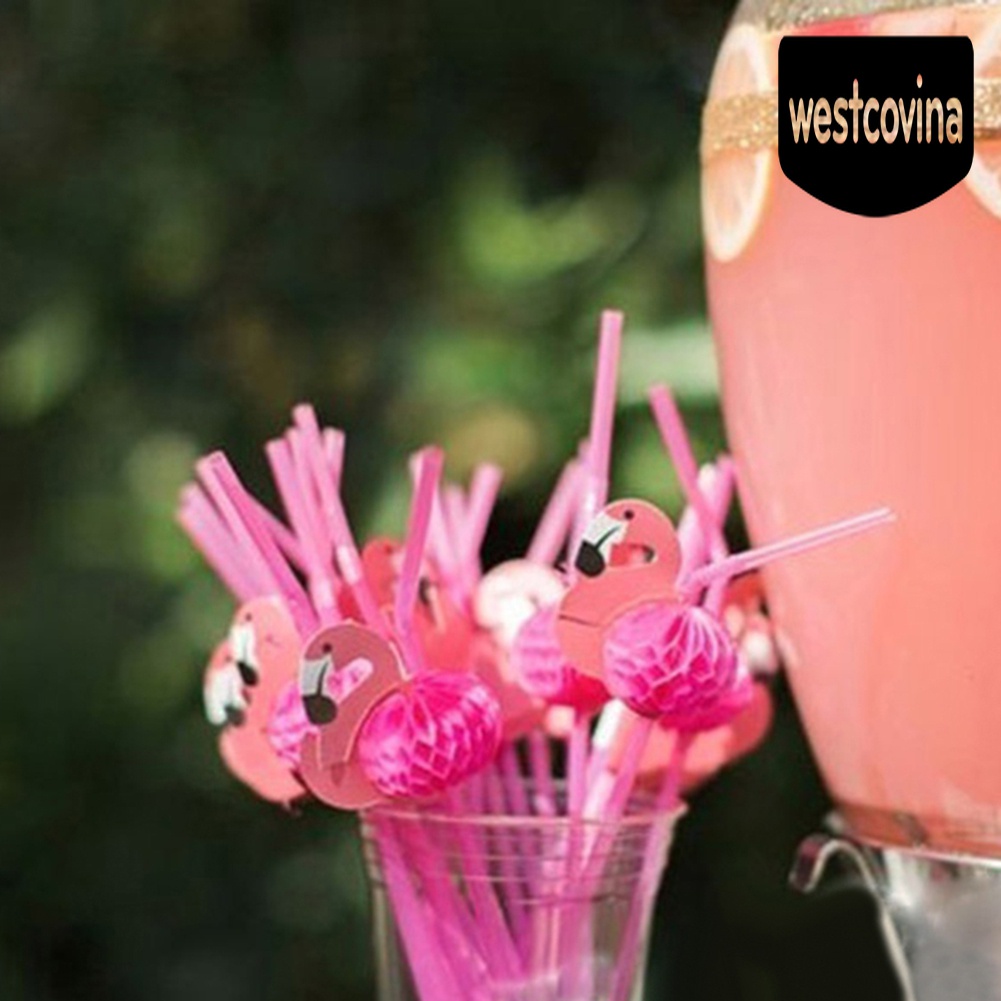 [Hot]☀ Bộ 50 Ống Hút Uống Cocktail Có Thể Uốn Cong