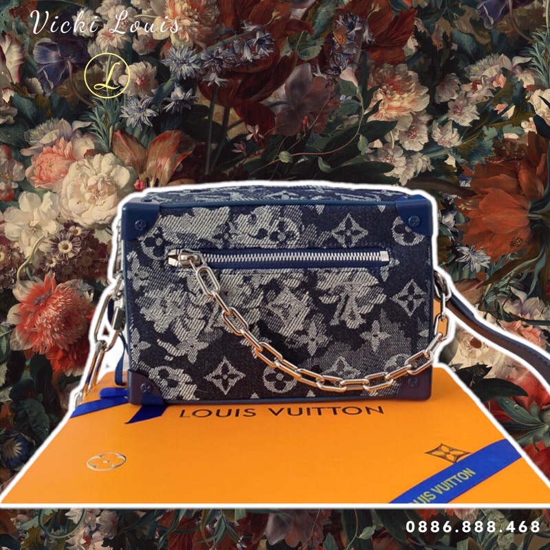 Túi Lv Trunk bản denim high quality cải tiến siêu cao cấp