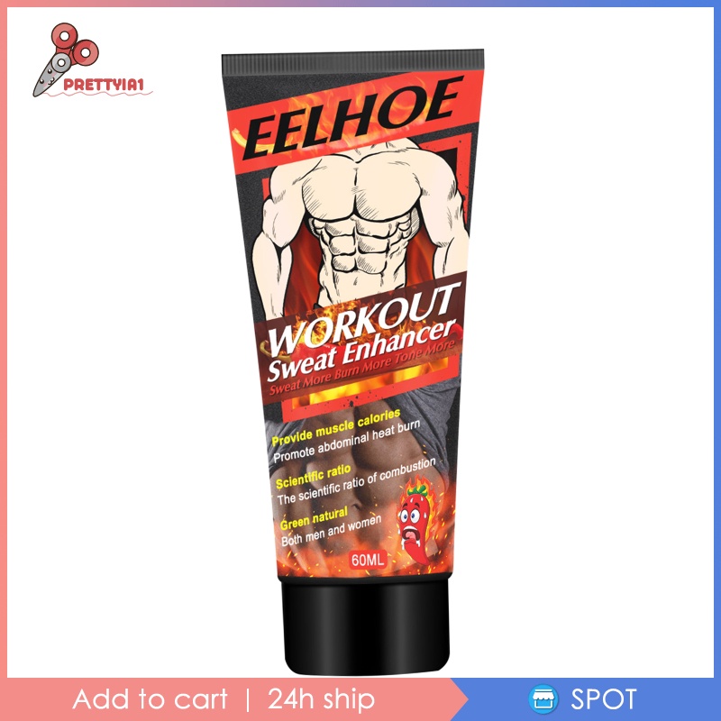 [Hàng mới về] Kem đốt cháy mỡ thừa mát xa giảm căng cơ 60ml cho nam