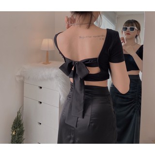 Mitee Top(Miitee Top - Áo hở lưng cột nơ sau)