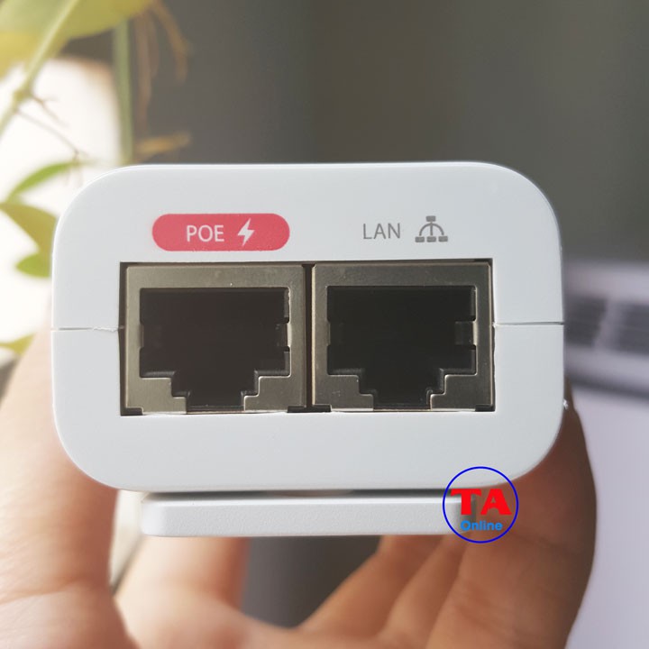 [Mã SKAMLTB1110 giảm 20K đơn 0Đ] PoE Adapter Ubiquiti cổng Gigabit 48V0.32A mã UPOEaf