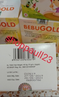 Cốm vi sinh BEBUGOLD