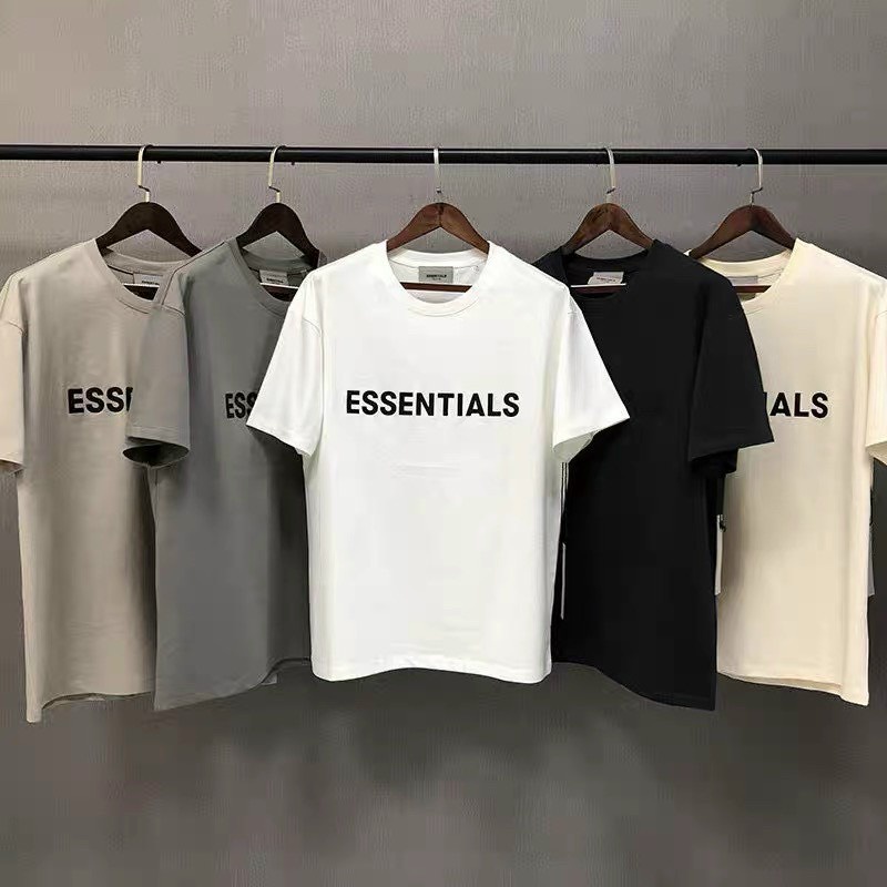 ÁO THUN TAY LỠ UNISEX HÓT TREND ESSENTINALS CỰC ĐẸP NHIỀU MÀU