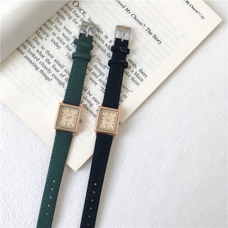 [ORDER] Đồng hồ dây mảnh phong cách Hàn Quốc, tặng pin