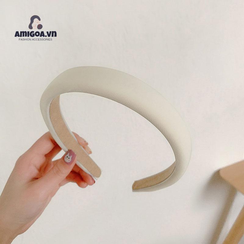 Băng Đô Cài Tóc Dạng Nhấn Màu Kẹo Ngọt Đơn Giản