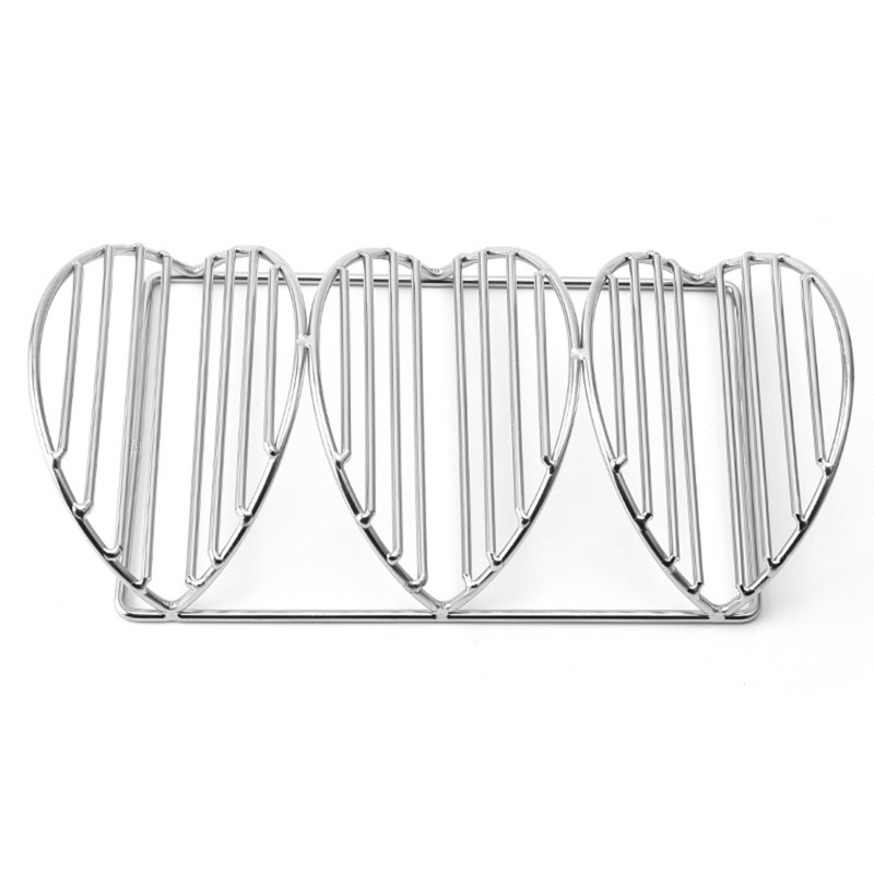 Giá Đỡ Bánh Taco Bằng Thép Không Gỉ 3 Kích Cỡ