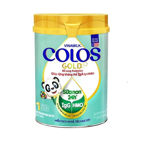 [ Sữa Non - Vinamilk] Sữa bột Vinamilk ColosGold 1 800g (cho trẻ từ 0 - 1 tuổi)