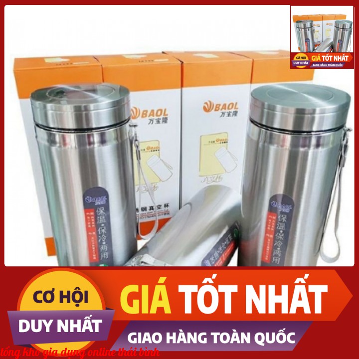 Bình Giữ Nhiệt Cao Cấp Inox 304 Dung Tích 500ml Đến 1500ml - Cam Kết Giữ Nhiệt Đến 24h