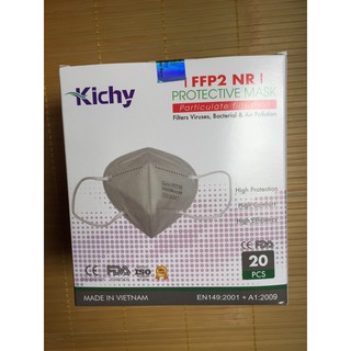 Khẩu trang y tế ffp2kichy 5 lớp kháng khuẩn - ảnh sản phẩm 2