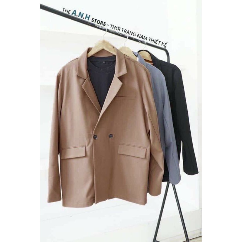 Áo blazer nam nữ kiểu dáng hàn quốc